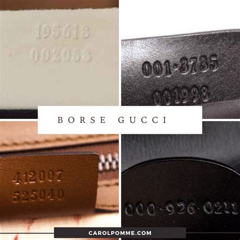 Scopri se il codice borsa Gucci è autenti